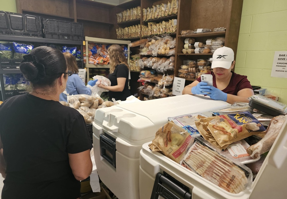 Family receiving assistance